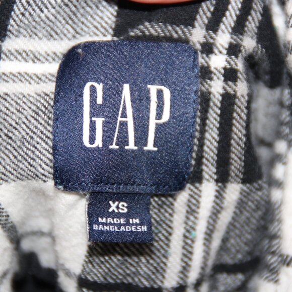 Steelers Flannel Pittsburgh Upcycled Women's Button Down NFL Football Size XS - Picture 5 of 6